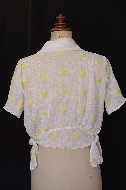 vêtement antique　アンティークブラウス　ポワン .FR a l'epoque