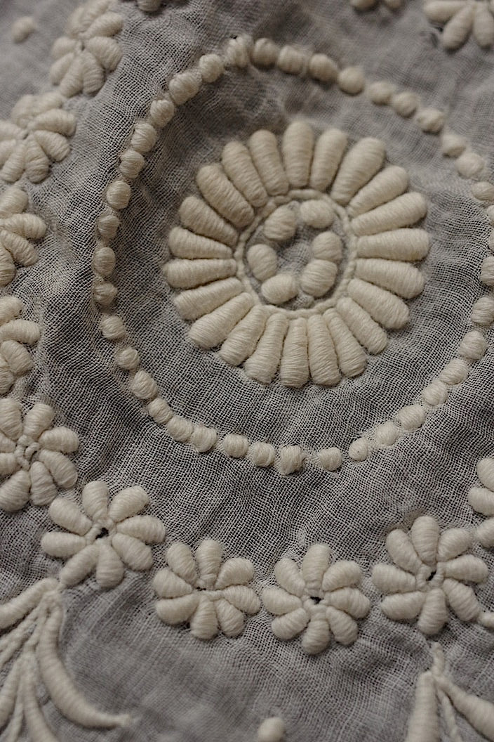 dentelle antique　アンティークレース　刺繍　lot