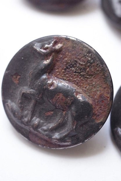boutons antique　アンティークボタン ハンターボタン　lots5 .FR a l'epoque