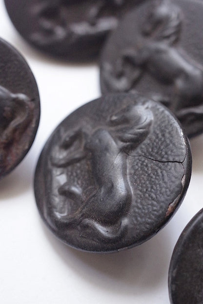 boutons antique　アンティークボタン ハンターボタン　lots5 .FR a l'epoque