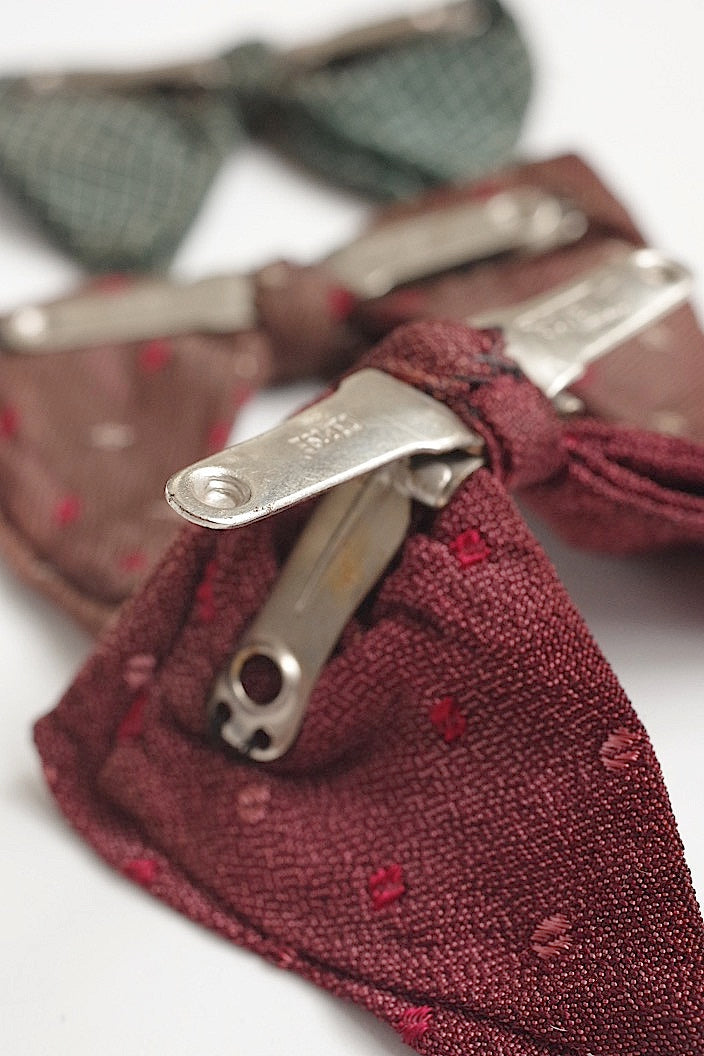 papillon vintage　ヴィンテージ蝶ネクタイ　3つ .FR a l'epoque