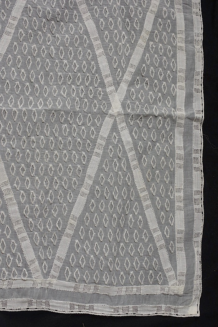 dentelle antique　アンティークレース　刺繍　2種
