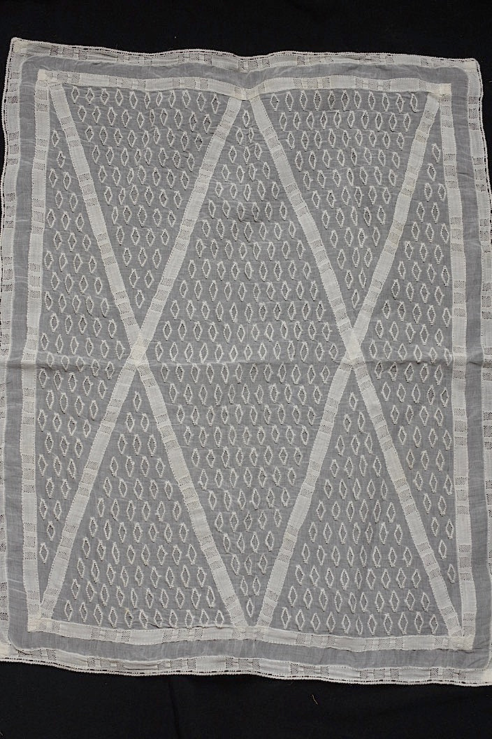 dentelle antique　アンティークレース　刺繍　2種