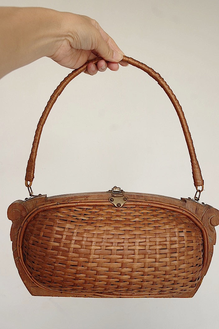 sac antique sac antique panier