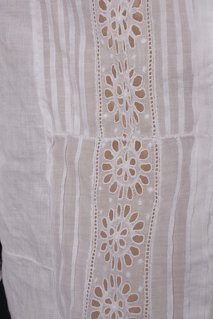 vêtement antique　アンティーク コットンブラウス　1 .FR a l'epoque