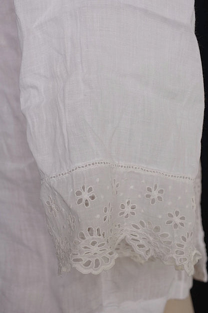 vêtement antique　アンティーク コットンブラウス　1 .FR a l'epoque