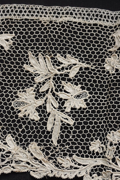 dentelle アンティークレース　アランソン　290cm .FR a l'epoque