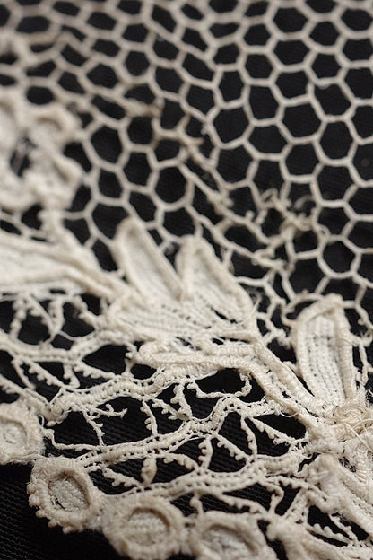 dentelle アンティークレース　アランソン　290cm .FR a l'epoque