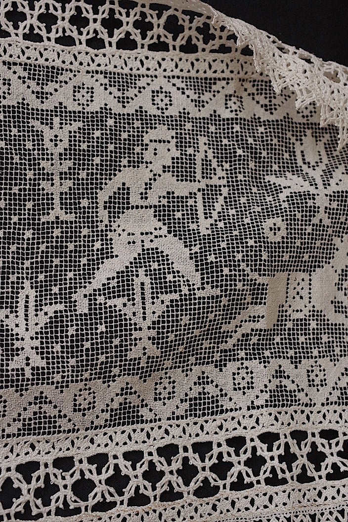 dentelle antique antique lace decorative motif lace