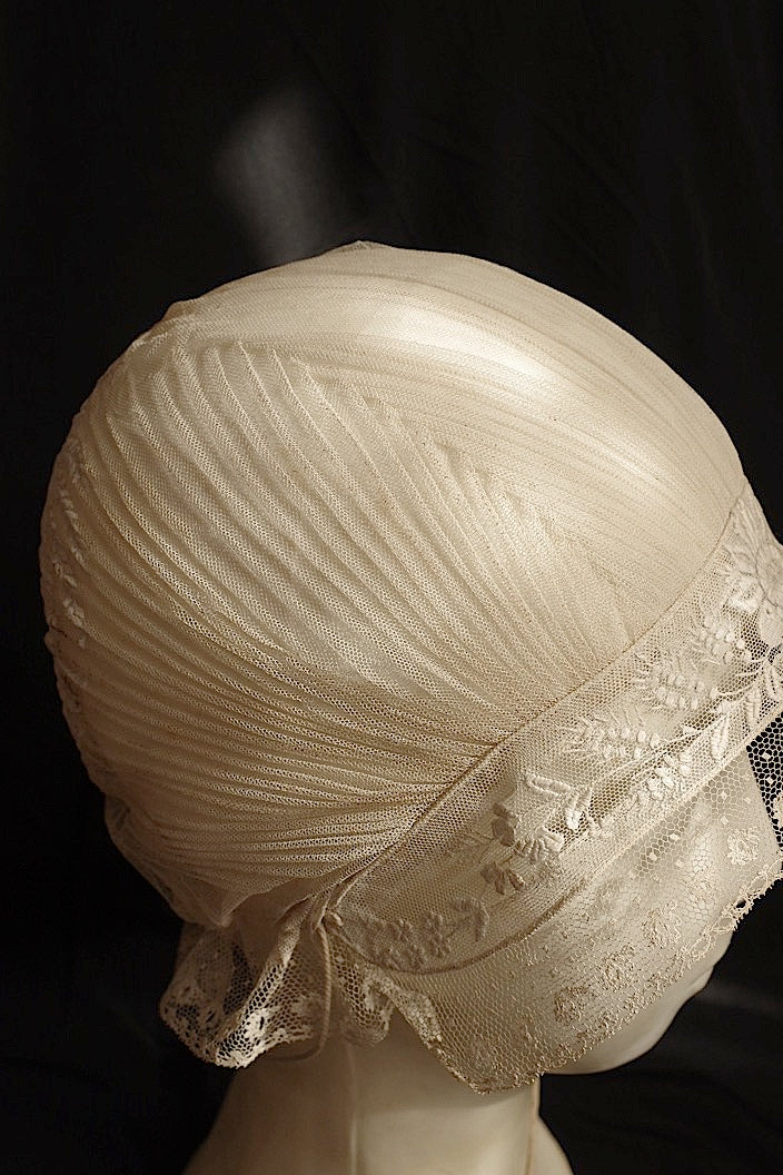 bonnet antique antique embroidery bonnet 2