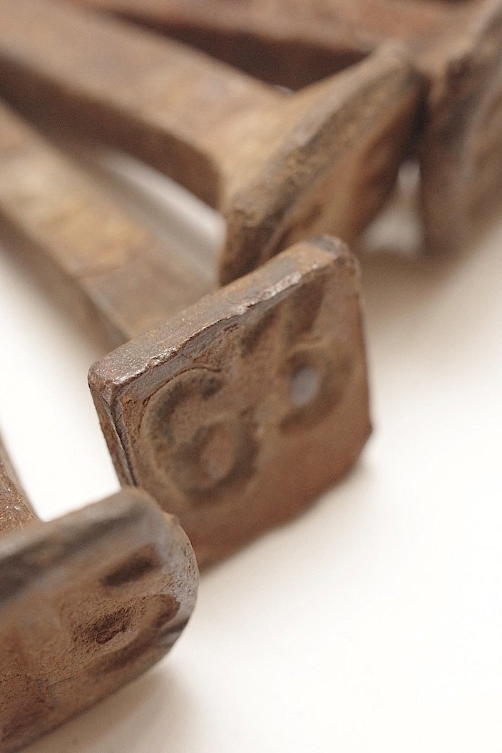clous antique 6 antique nails for railroad tracks