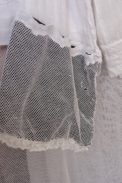 vetement antique アンティーク　教会チュニック　aube6 .FR a l'epoque