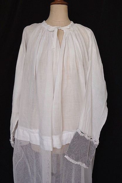 vetement antique アンティーク　教会チュニック　aube6 .FR a l'epoque