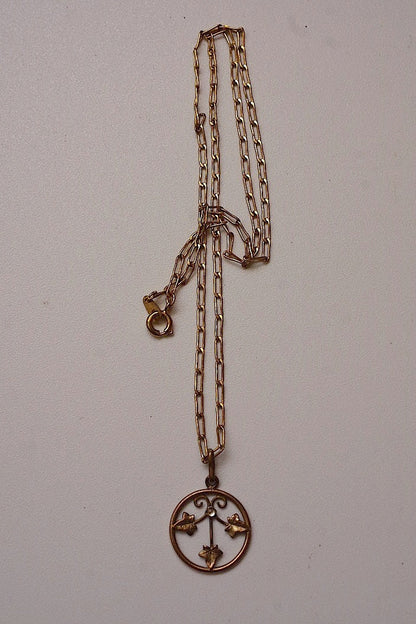 collier antique アンティークペンダント　2 .FR a l'epoque