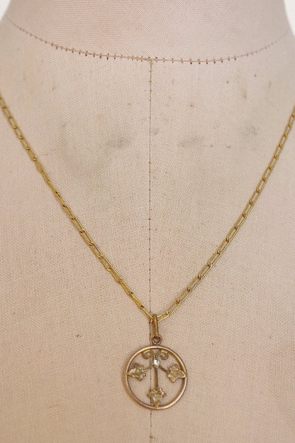 collier antique アンティークペンダント　2 .FR a l'epoque