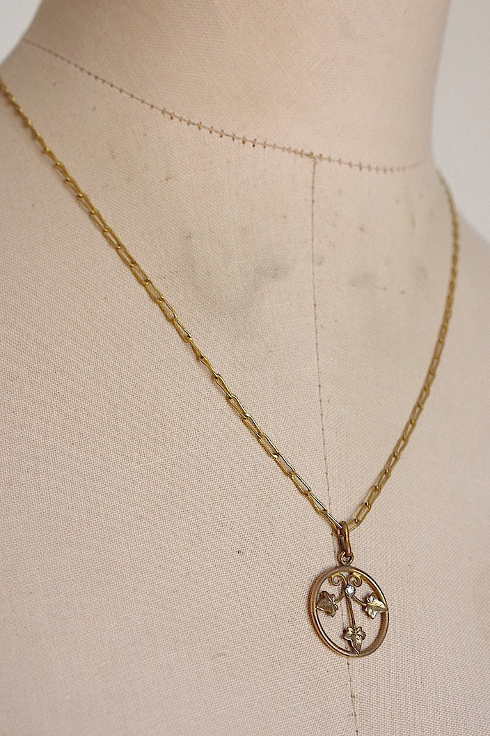 collier antique アンティークペンダント　2 .FR a l'epoque