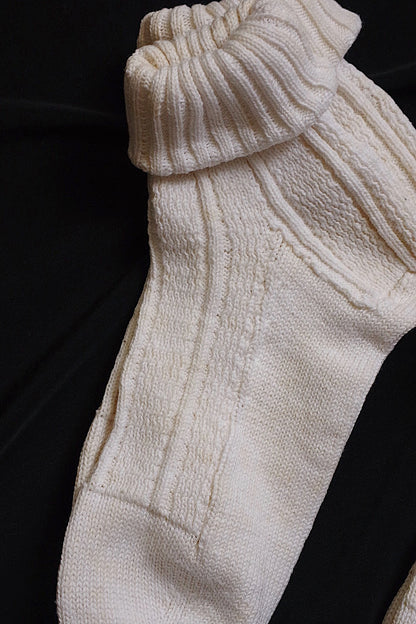 chaussettes vintage ヴィンテージ靴下　三つ折りタイプ .FR a l'epoque