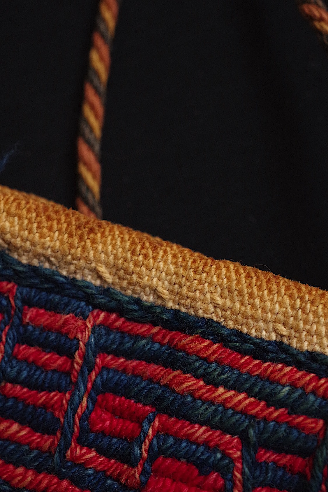 sac antique アンティーク刺繍バッグ　オリエンタル　1 .FR a l'epoque
