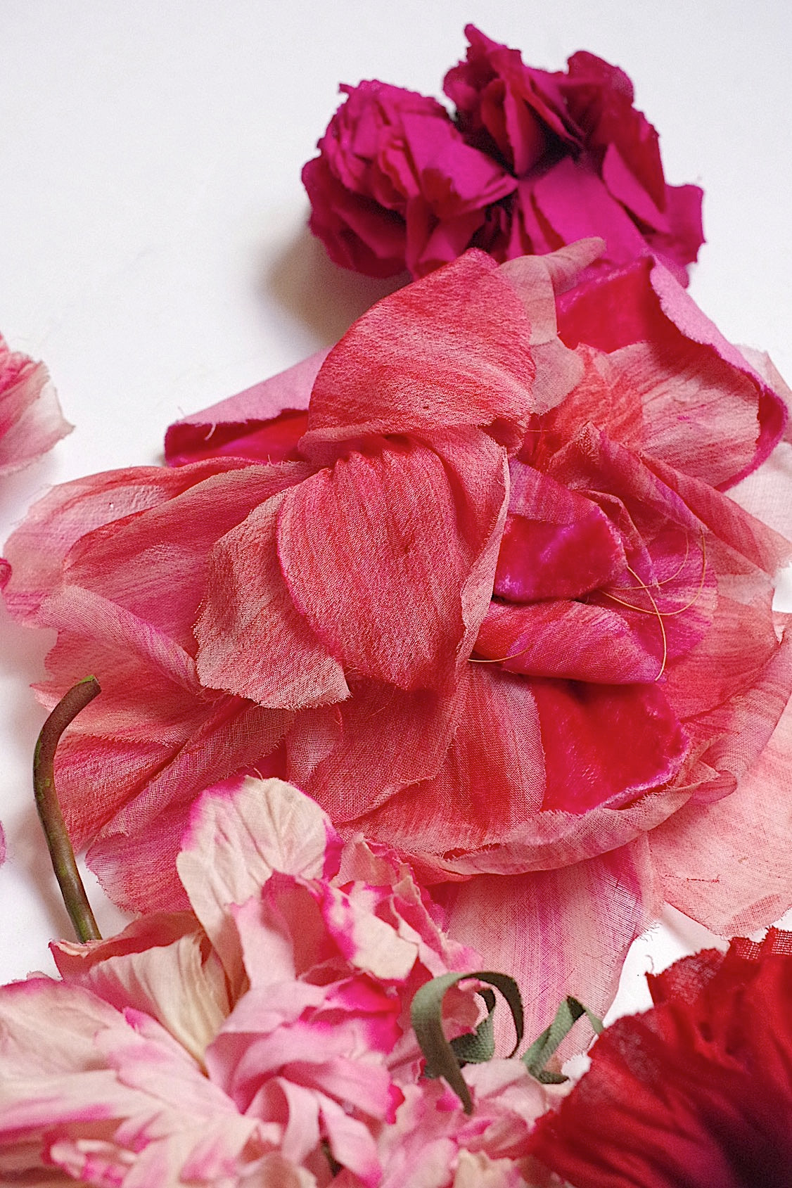 fleur antique アンティーク 花　lot .FR a l'epoque