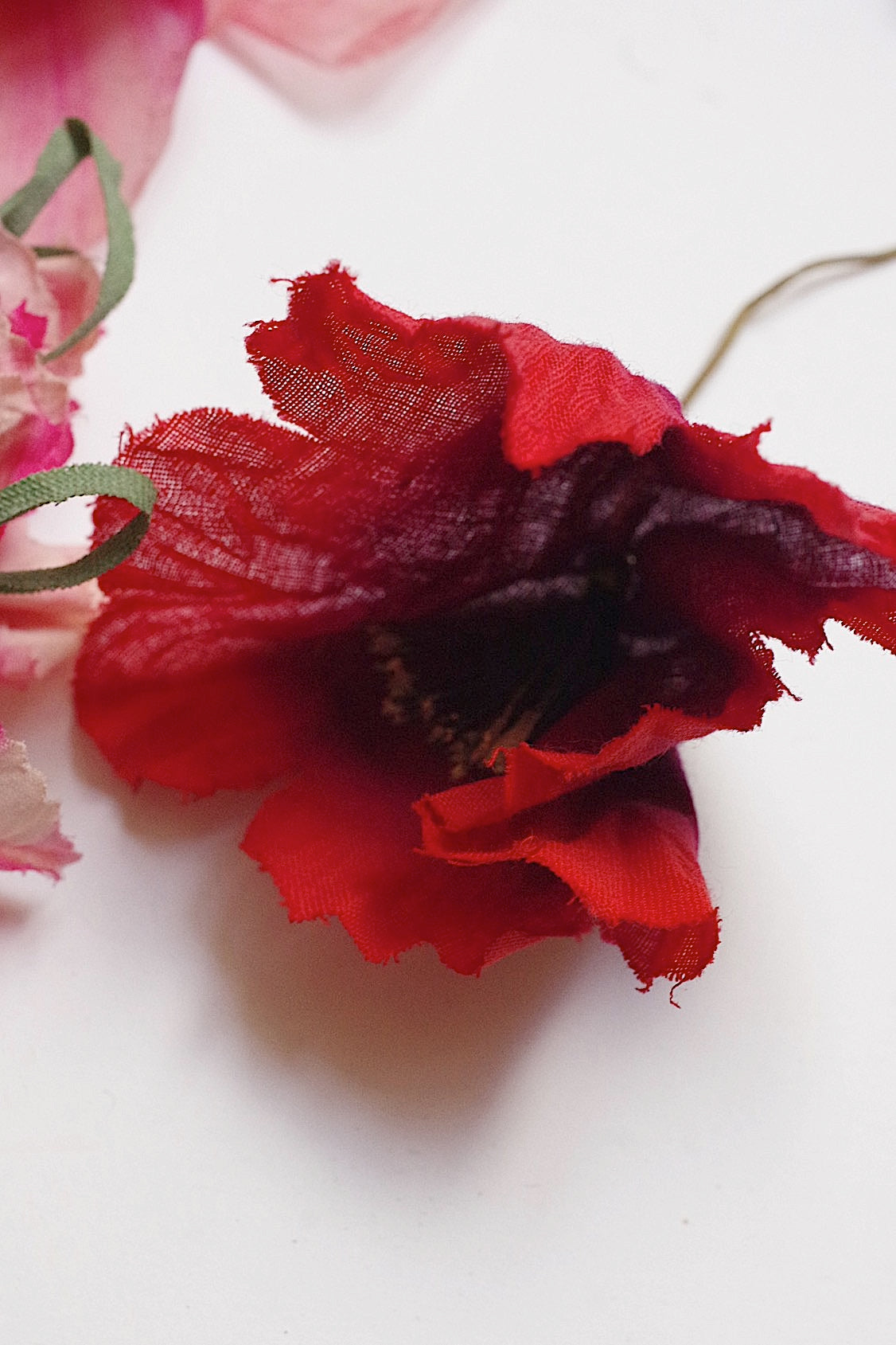 fleur antique アンティーク 花　lot .FR a l'epoque