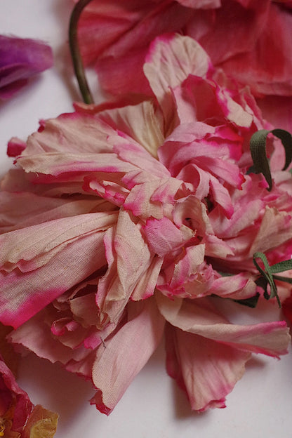 fleur antique アンティーク 花　lot .FR a l'epoque