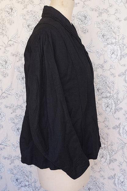 vêtement antique アンティークジャケット　veste noir .FR a l'epoque