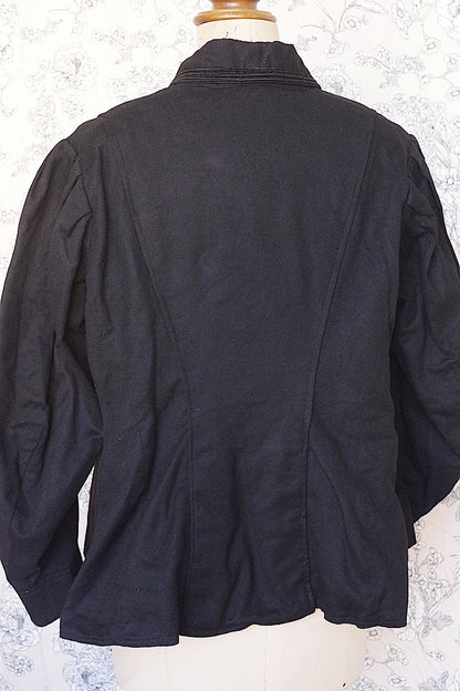 vêtement antique アンティークジャケット　veste noir .FR a l'epoque