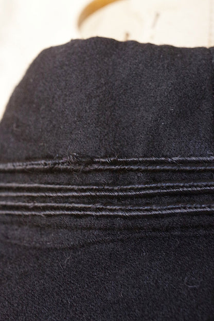 vêtement antique アンティークジャケット　veste noir .FR a l'epoque