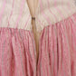 vêtement antique アンティークスカート　ピンクストライプ
