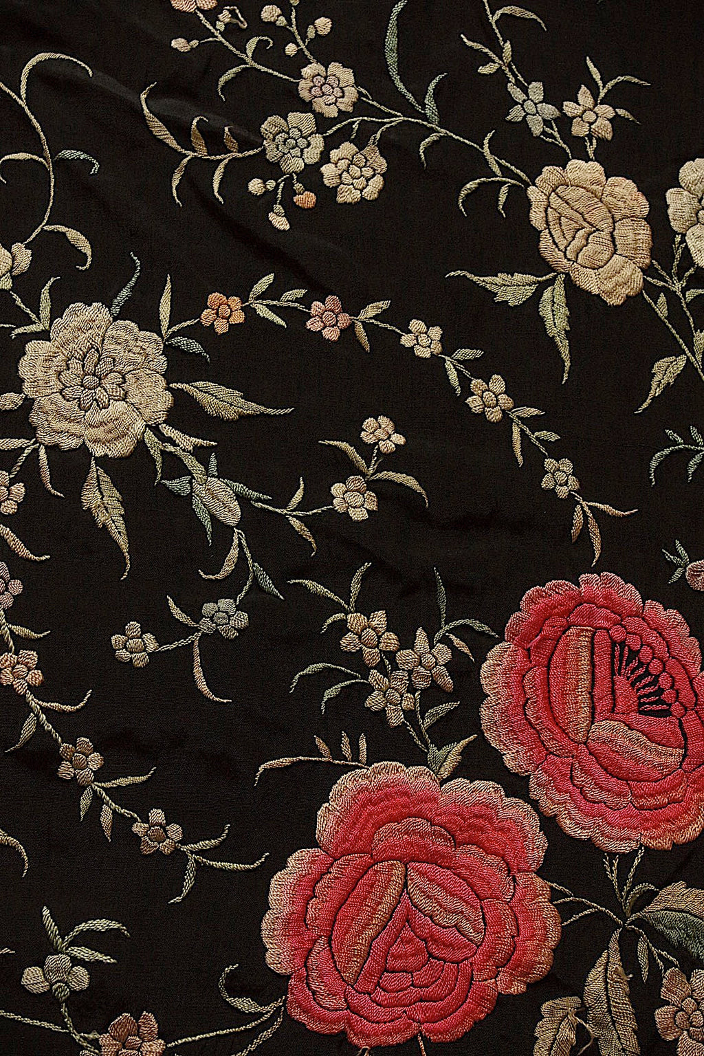 châle antique アンティークショール　シノワズリー .FR a l'epoque