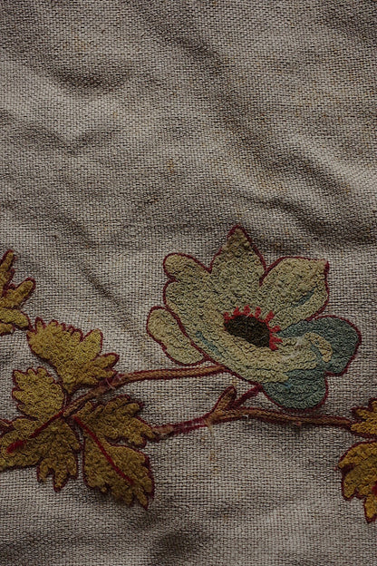 limge de maison antique アンティーク刺繍クロス .FR a l'epoque