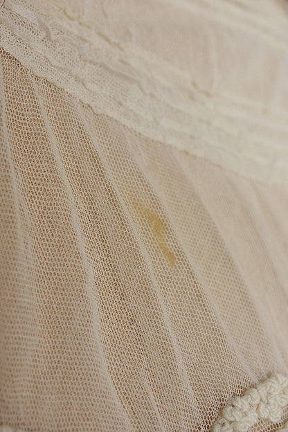 vêtement antique アンティークコットンブラウス5 .FR a l'epoque