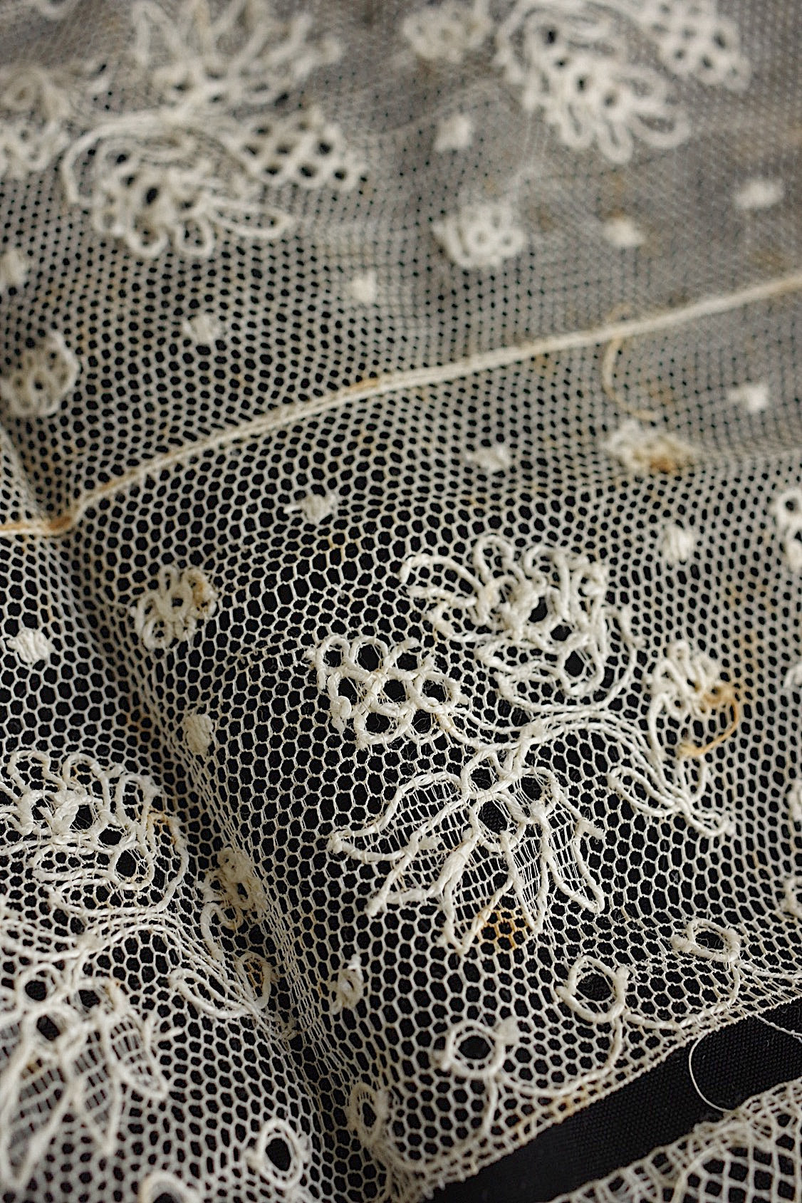 dentelle antique アンティークレース　素材用　lot