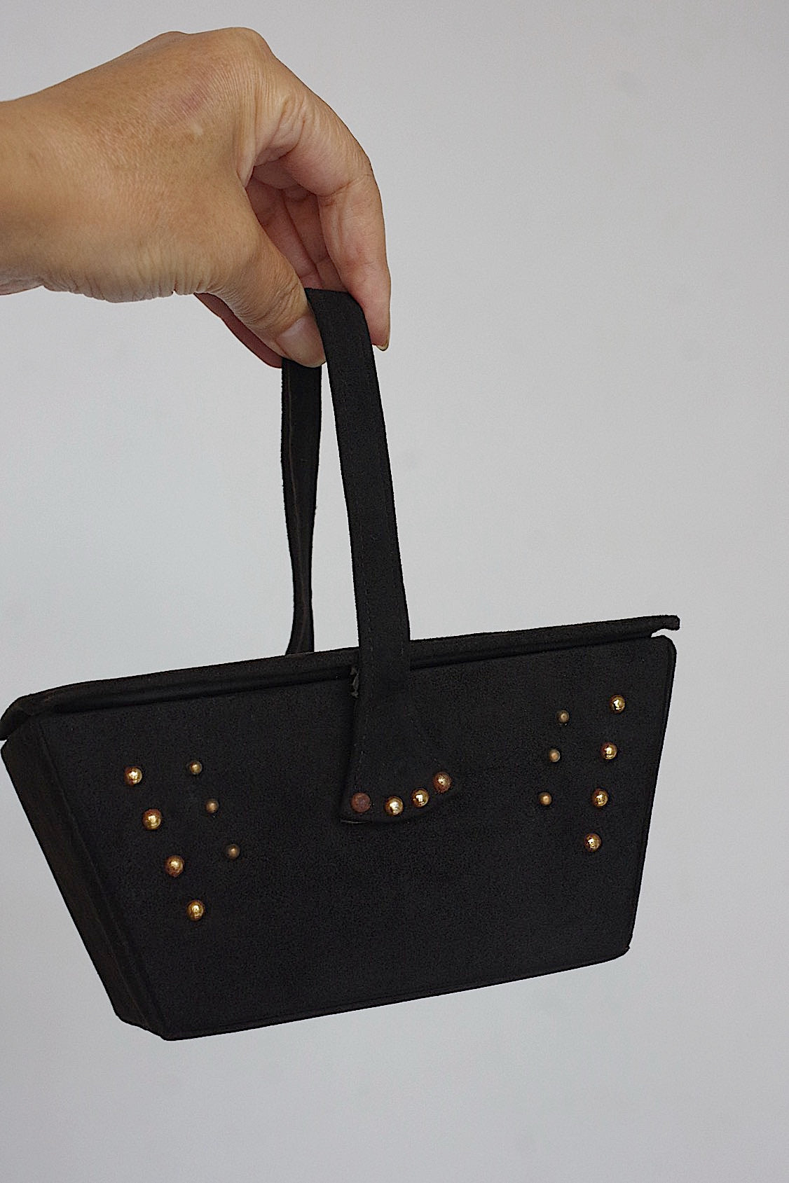 sac vintage ヴィンテージ バッグ　箱型 .FR a l'epoque