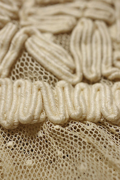 dentelle antique アンティークレース　ドレス　制作用　素材 .FR a l'epoque