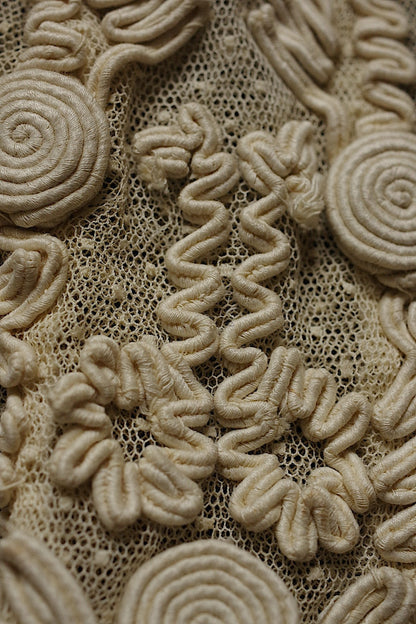 dentelle antique アンティークレース　ドレス　制作用　素材 .FR a l'epoque