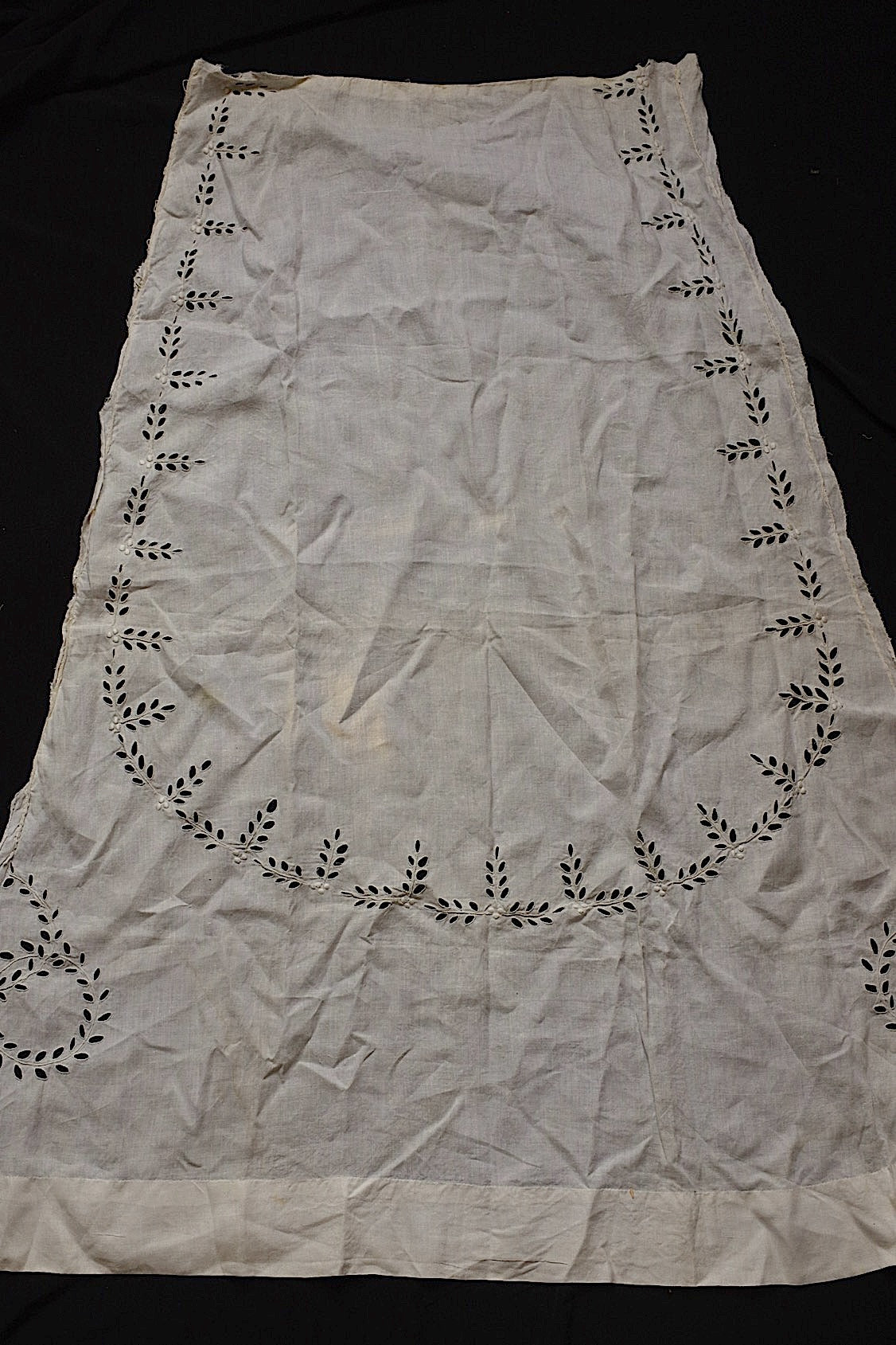 dentelle antique アンティークレース　スカート　制作用　素材