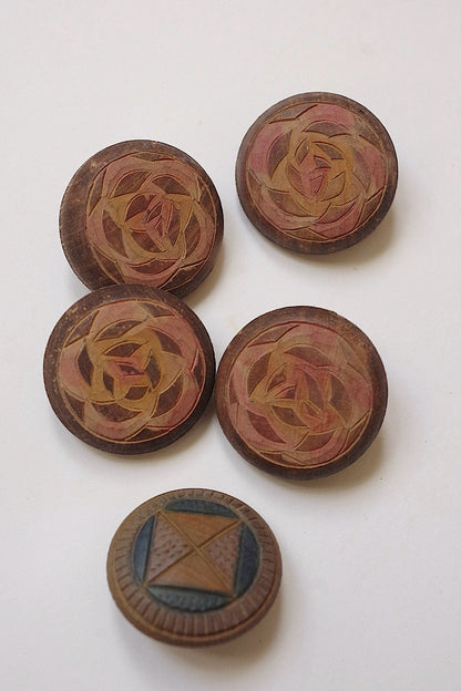 bouton antique アンティークボタン lots 2 .FR a l'epoque