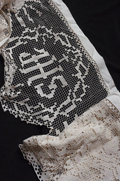 アンティークレース dentelle antique フィレレース　教会2 .FR a l'epoque