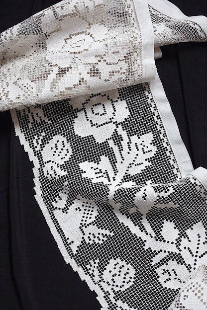 アンティークレース dentelle antique フィレレース　教会3 .FR a l'epoque