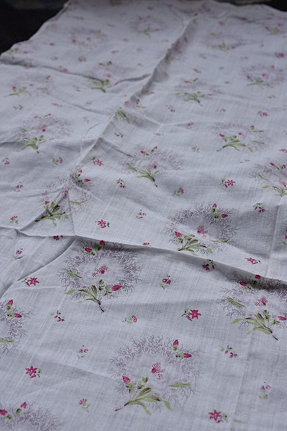 アンティーク生地　antique tissu アンティーク小花がら生地 .FR a l'epoque