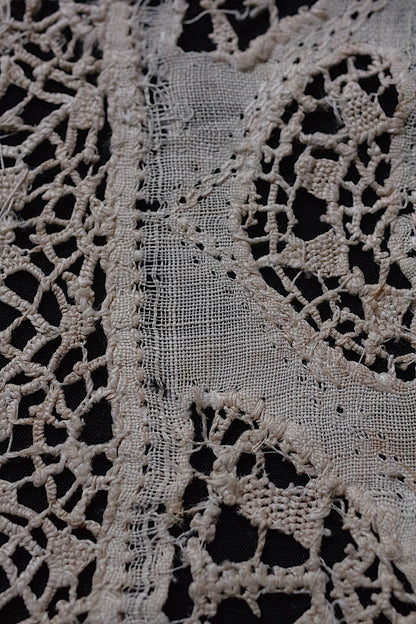 アンティークレース dentelle antique フィレレース　2 .FR a l'epoque