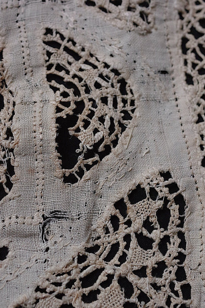 アンティークレース dentelle antique フィレレース　2 .FR a l'epoque