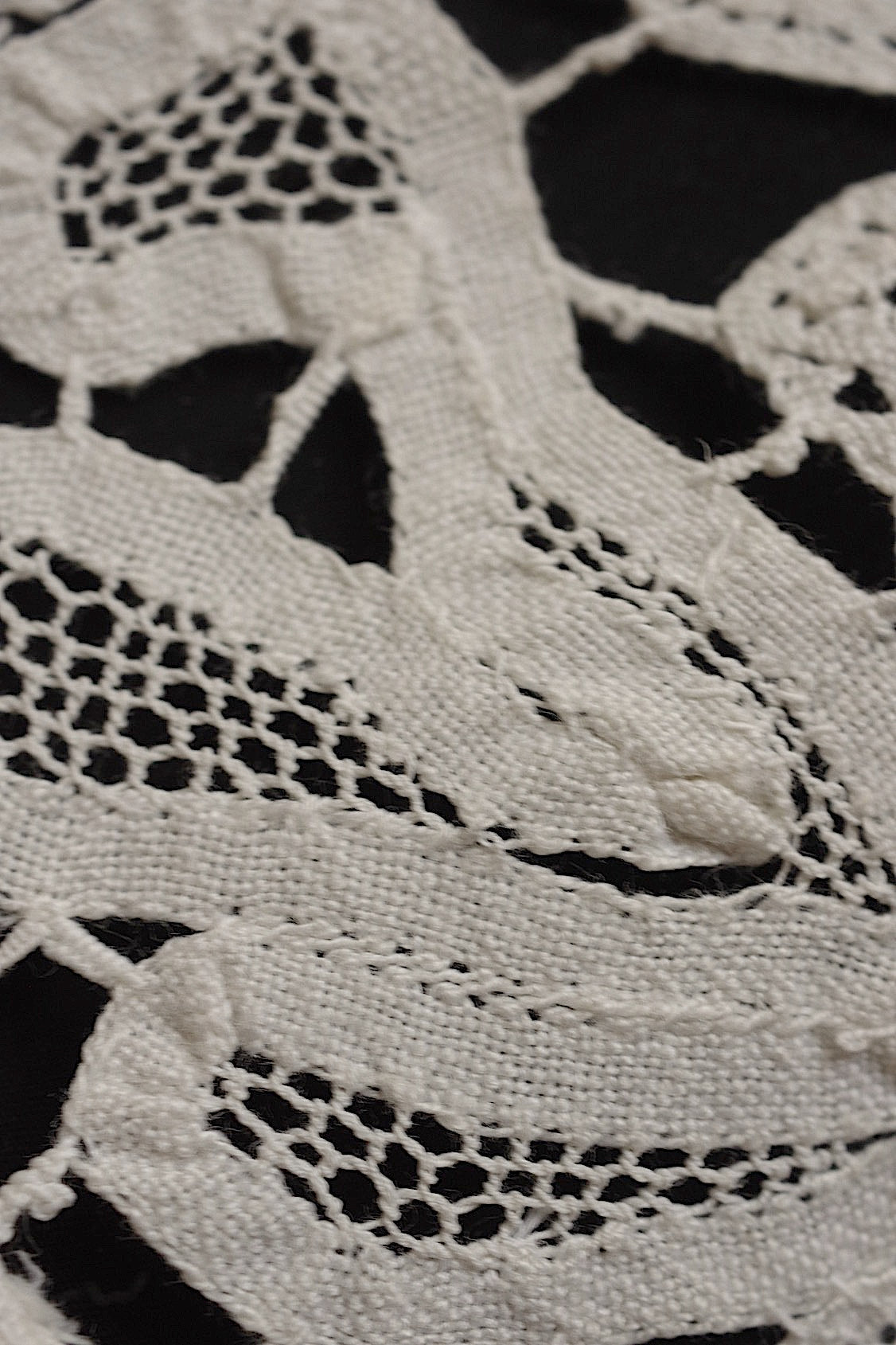 アンティークレース　dentelle antique アンティークレース 刺繍 クロス .FR a l'epoque