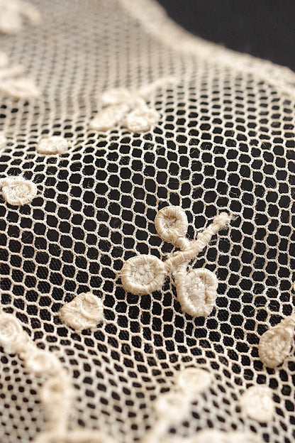 アンティークレース　dentelle antique アンティークレース アランソン　216cm .FR a l'epoque