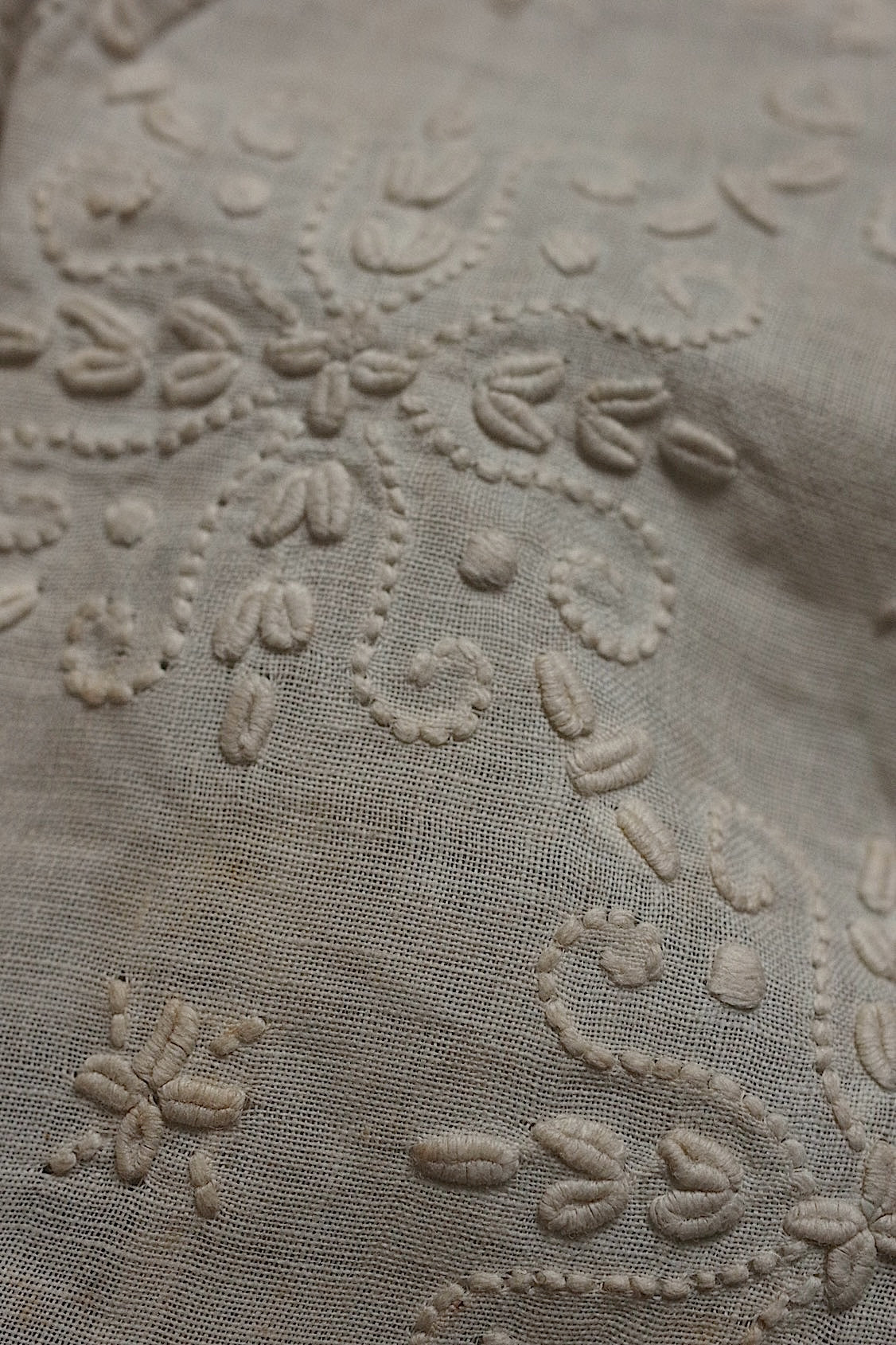 アンティークレース　dentelle antique アンティーク刺繍ボネ .FR a l'epoque