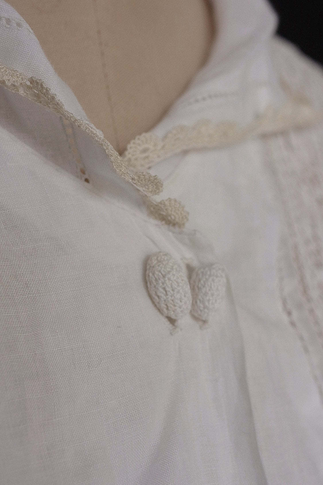 アンティークブラウス　vêtement antique アンティークレースブラウス .FR a l'epoque