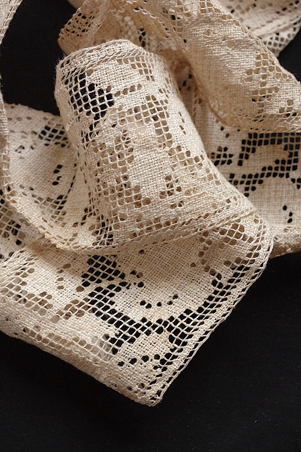 アンティークレース　dentelle antique アンティーク1020cm .FR a l'epoque
