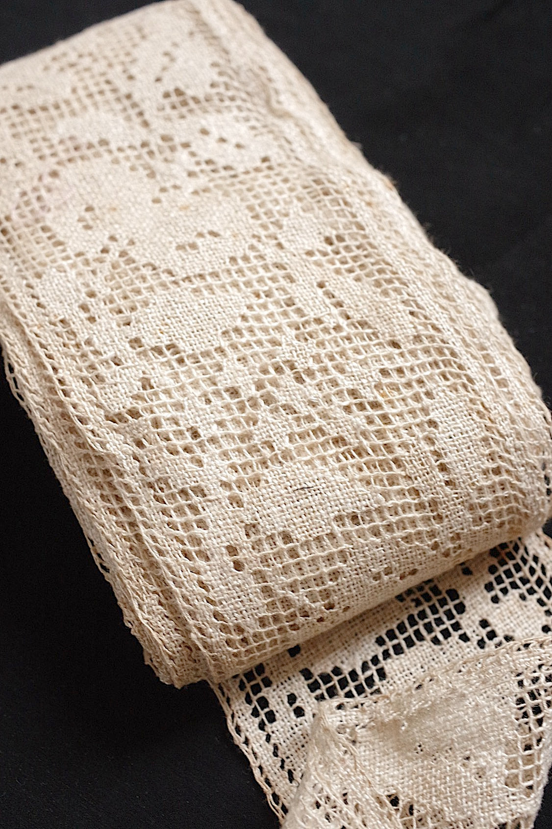 アンティークレース　dentelle antique アンティーク1020cm .FR a l'epoque