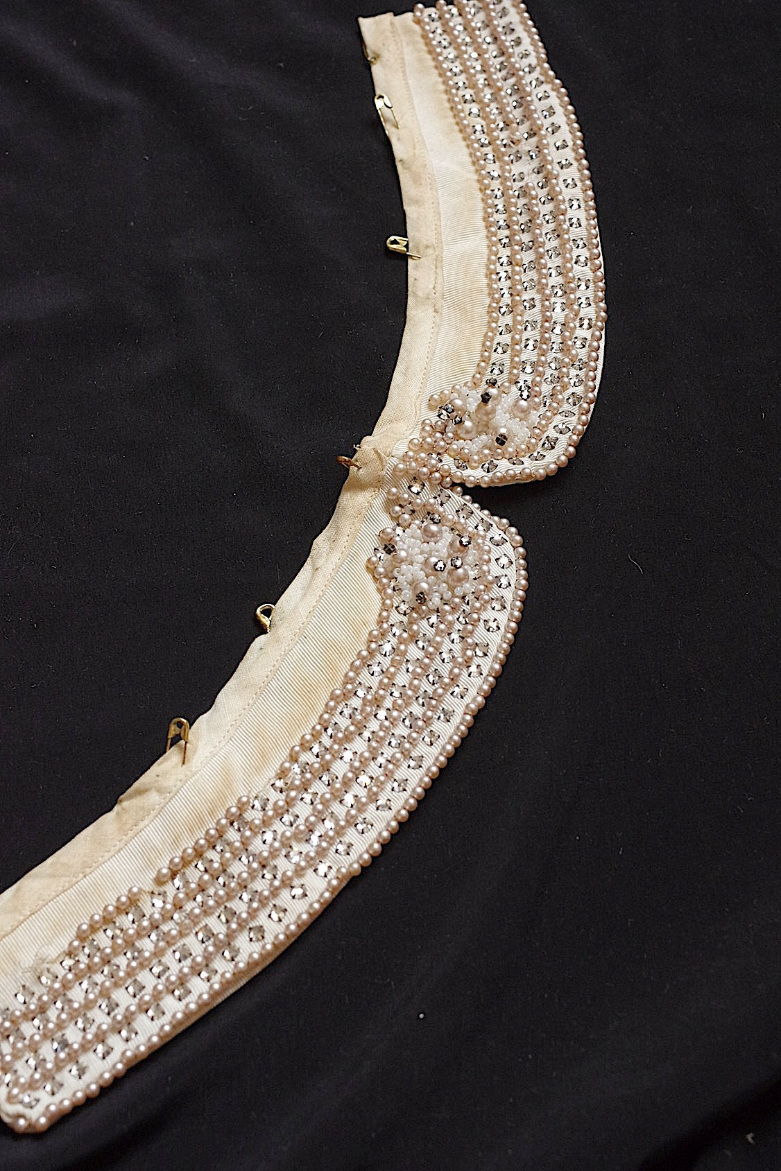 アンティークレースdentelle antique アンティーク襟　1 .FR a l'epoque